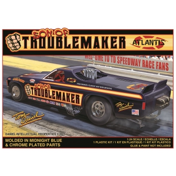 Plastikmodell - ATLANTIS Models Son of Troublemaker Chevy El Camino Funny Car 1/24 - AMCM2204